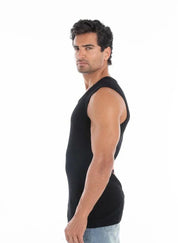 Men’s Ribbed Sleeveless Tank Top - Flashmob Nation