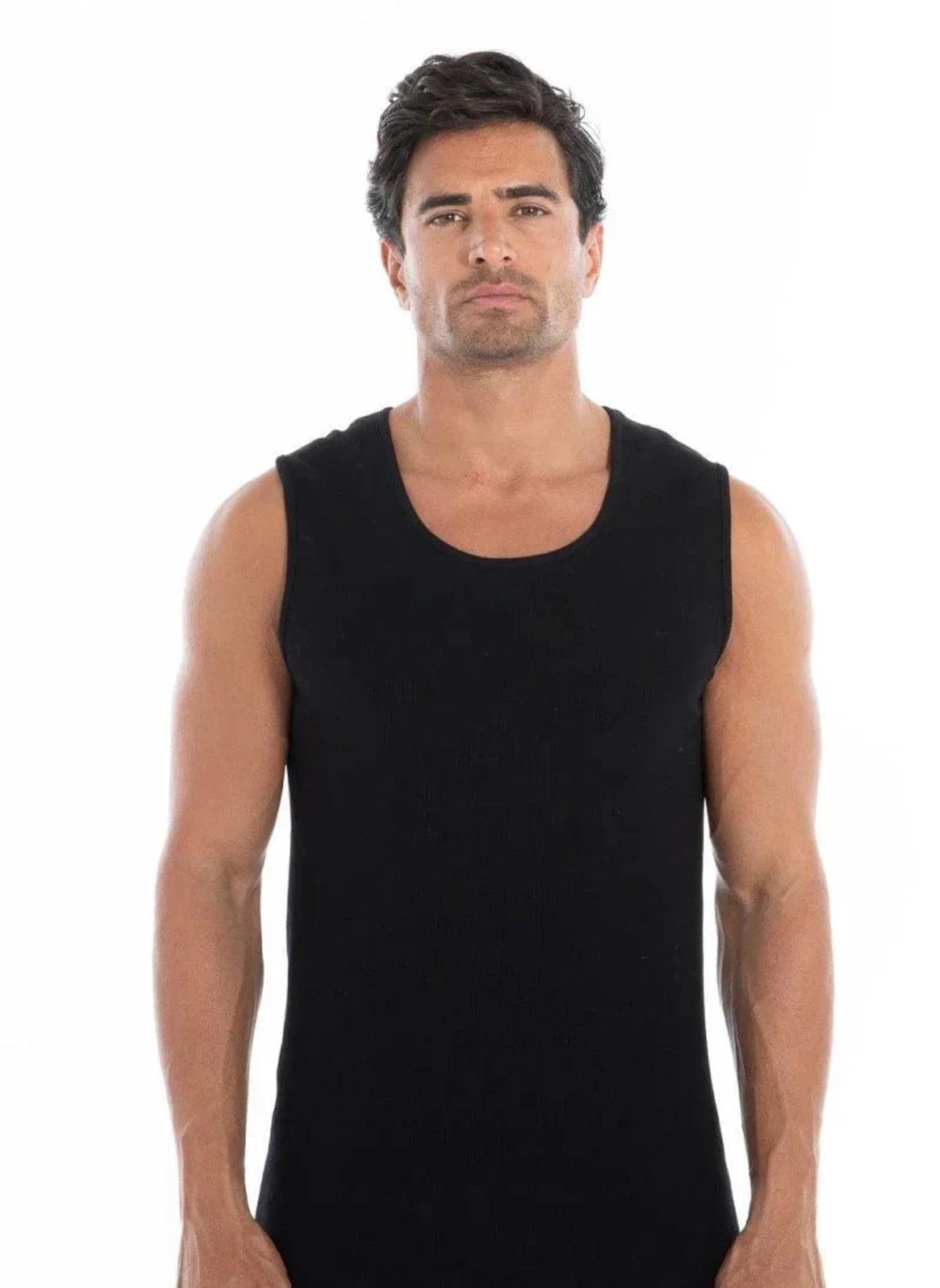 Men’s Ribbed Sleeveless Tank Top - Flashmob Nation