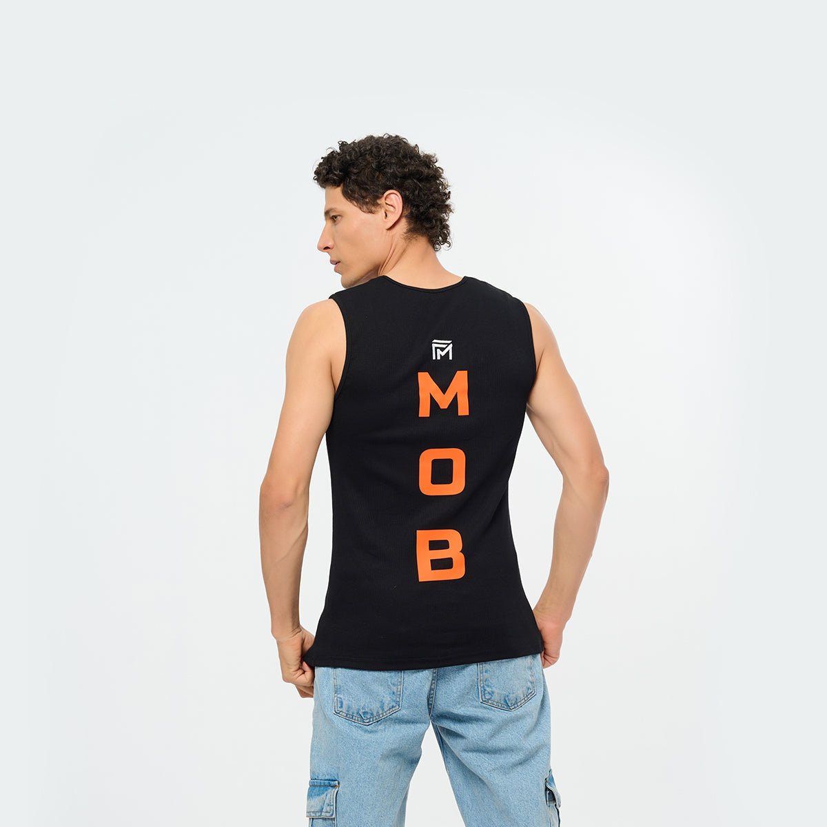 Men’s Ribbed Sleeveless Tank Top – FM Streetwear - Flashmob Nation