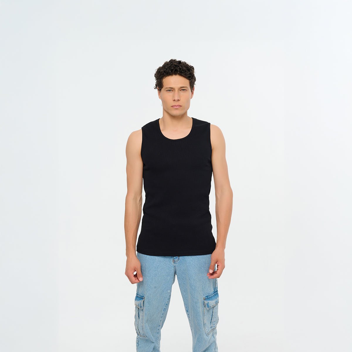 Men’s Ribbed Sleeveless Tank Top – FM Streetwear - Flashmob Nation