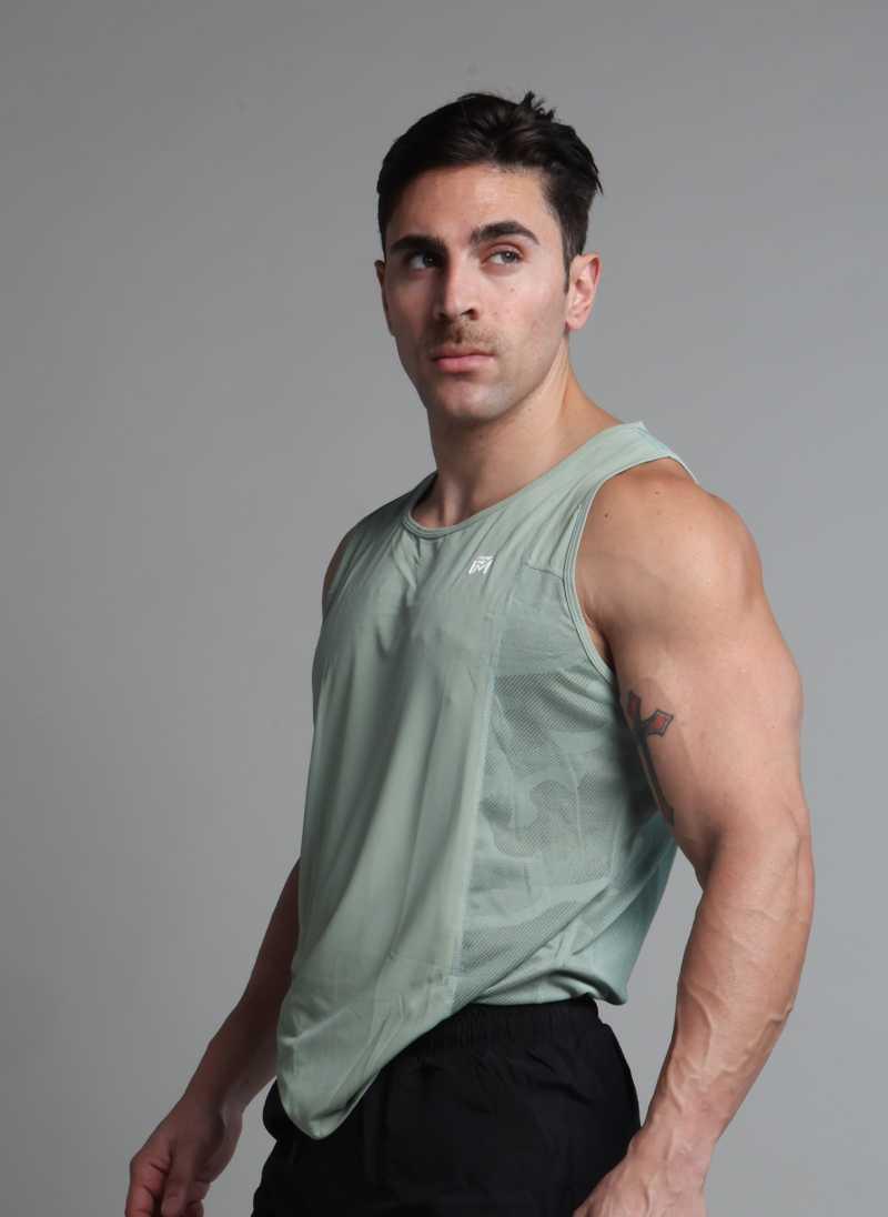 Men’s Seamless Active Tank Top - Flashmob Nation
