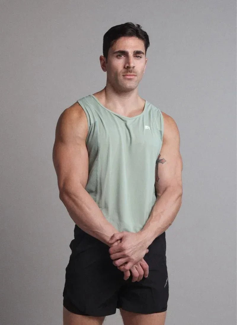 Men’s Seamless Active Tank Top - Flashmob Nation