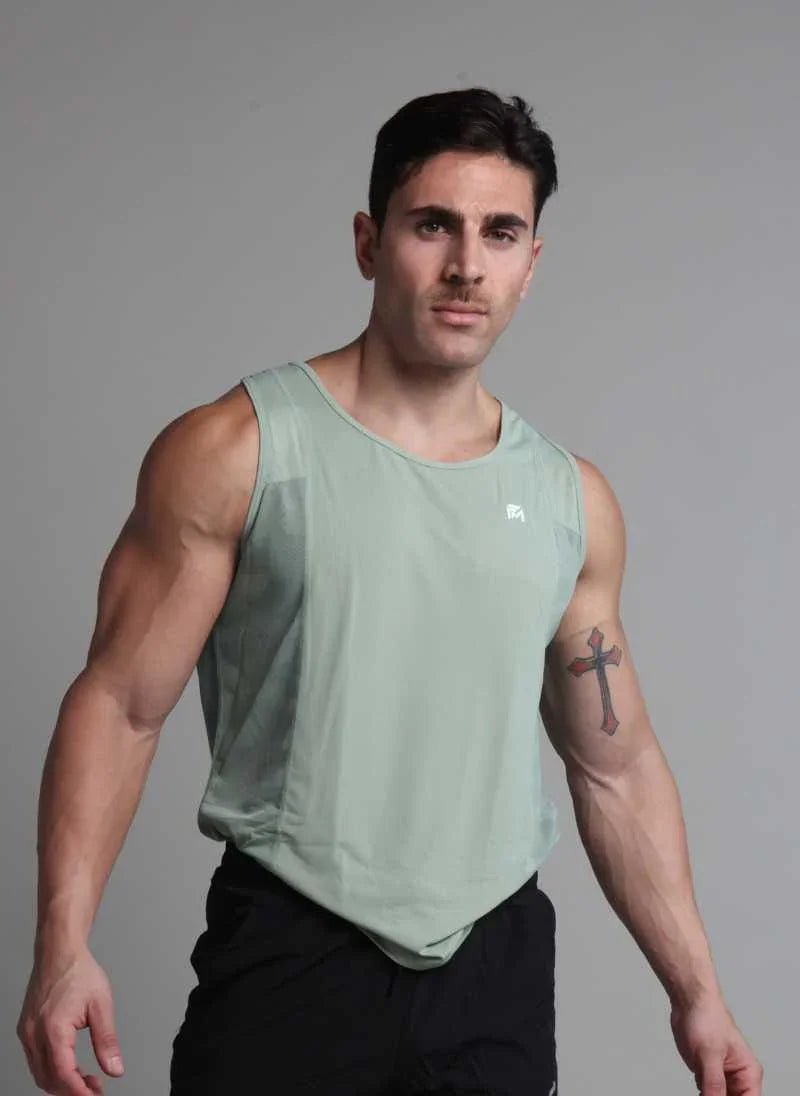 Men’s Seamless Active Tank Top - Flashmob Nation