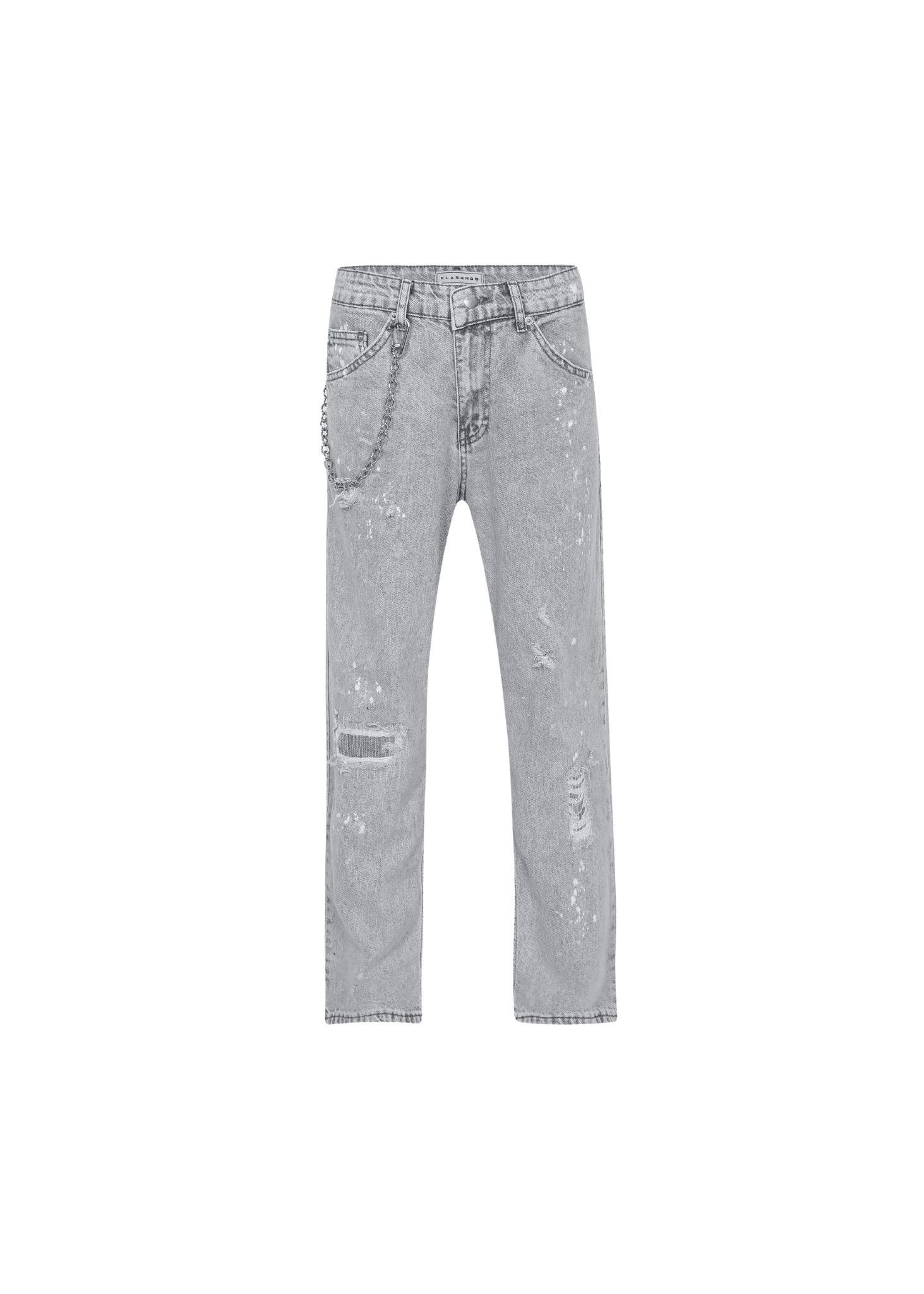 Men's Studded Straight - Leg Vintage Jeans - Flashmob Nation
