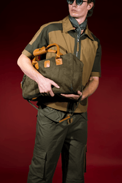 Men’s Two - Tone Tech Utility Zip Shirt - Flashmobnation - Flashmob Nation