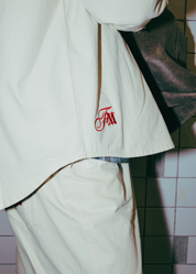 Multi - pocket Overshirt - White Onyx - Flashmob Nation