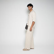 FM Ecru White Carpenter Pants