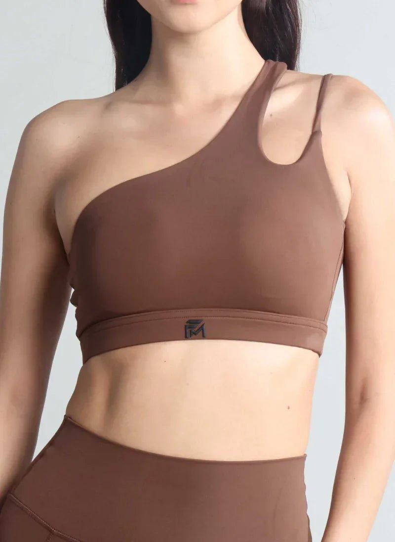 One - Shoulder Asymmetric Racer Top for Women - Flashmob Nation