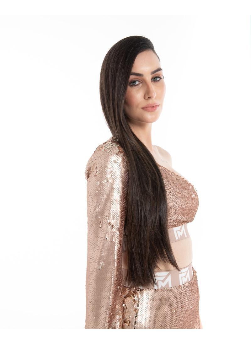One Shoulder Sequin Dress Set - Flashmob Nation