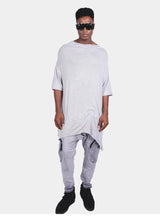 Oversized Asymmetrical T-Shirt for Men
