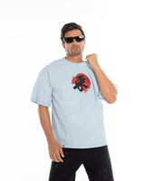 Men’s Oversized Denim T-Shirt – FM Streetwear