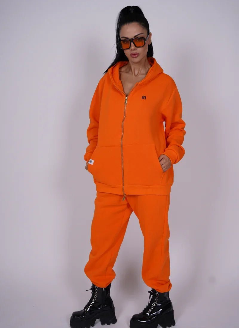Oversized FM Signature Hoodie Set - Printed Streetwear Comfort - Flashmob Nation