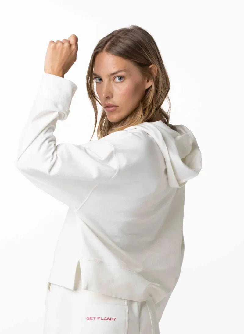 Oversized Patch Hoodie & Jogger Set for Women - Flashmob Nation