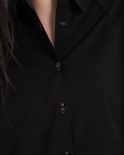 Oversized Printed Shirt - Flashmob Nation