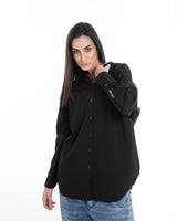 Printed Shirt Pink - Women's Oversized Full-Sleeve Streetwear Style