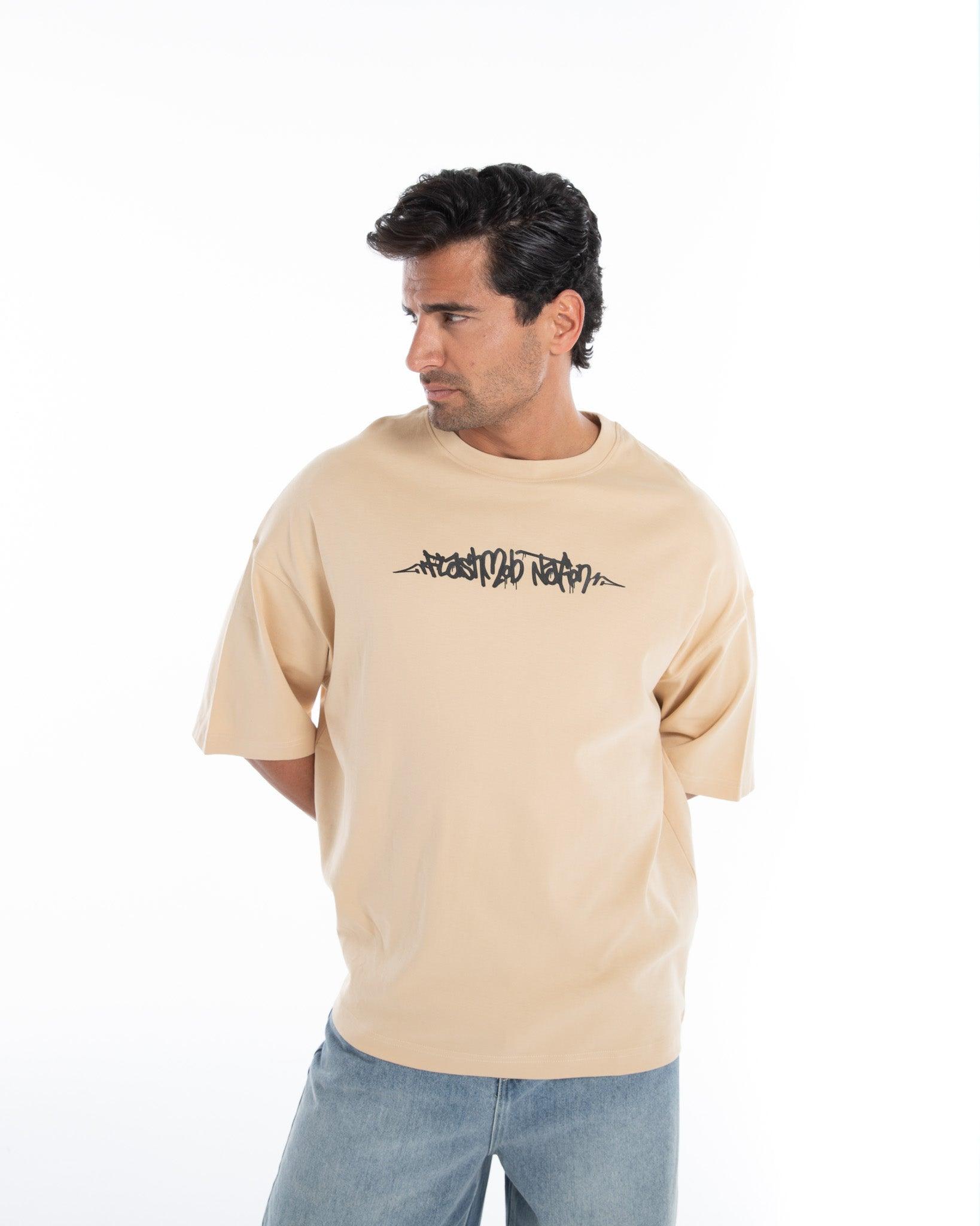 Bold Vibe Oversized Graphic Tee - Flashmob Nation