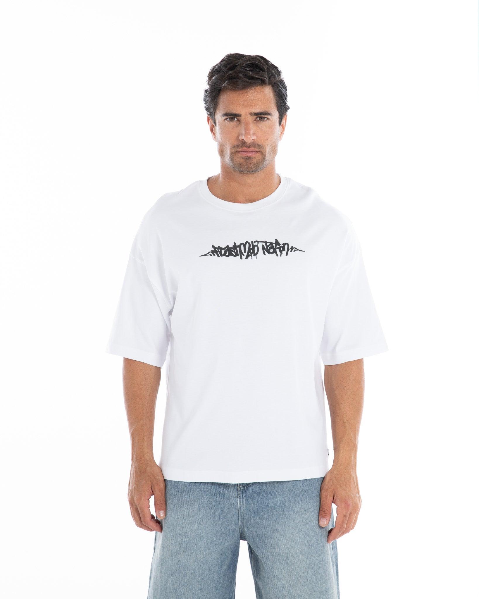 Oversized Printed T-Shirt - Flashmob Nation