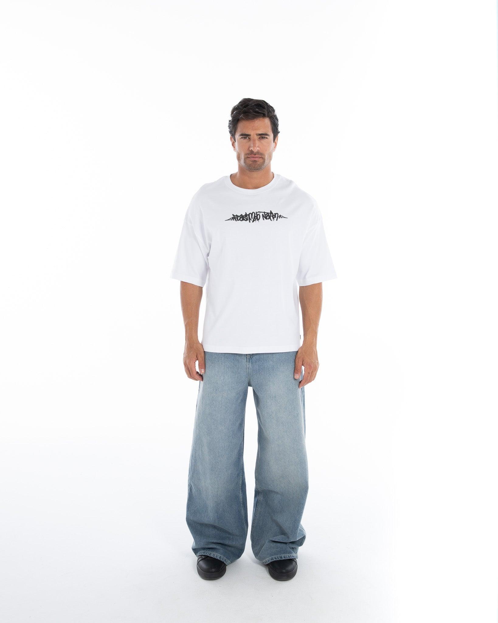 Oversized Printed T-Shirt - Flashmob Nation