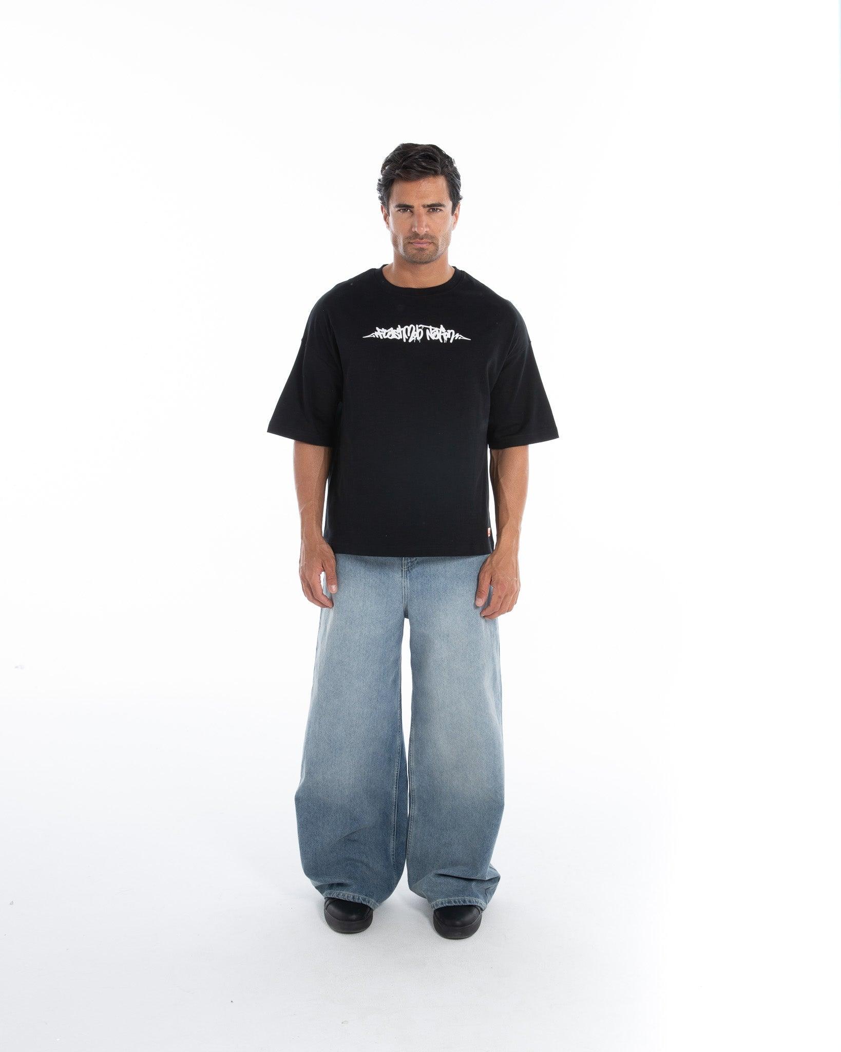 Oversized Printed T-Shirt - Flashmob Nation