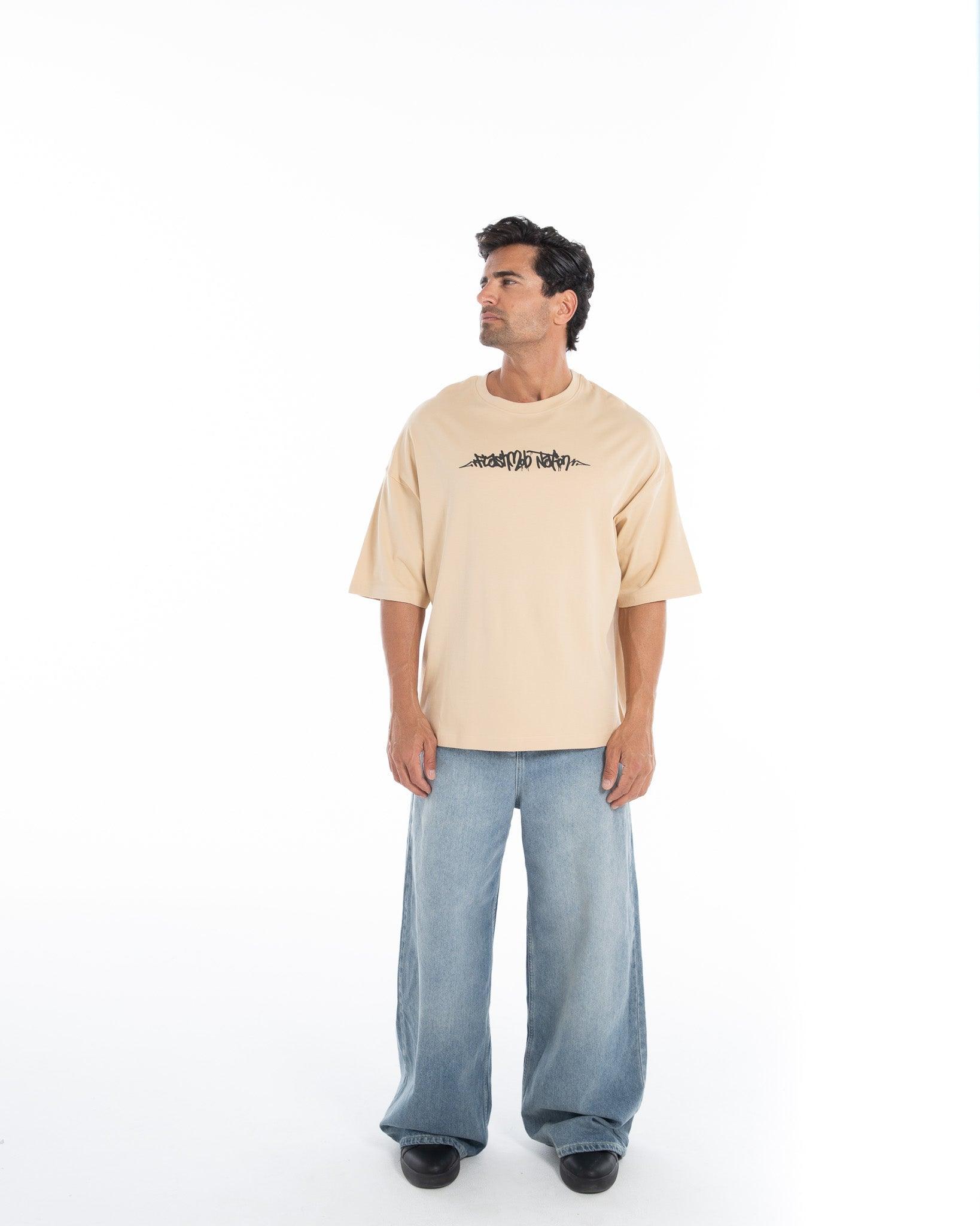 Oversized Printed T-Shirt - Flashmob Nation