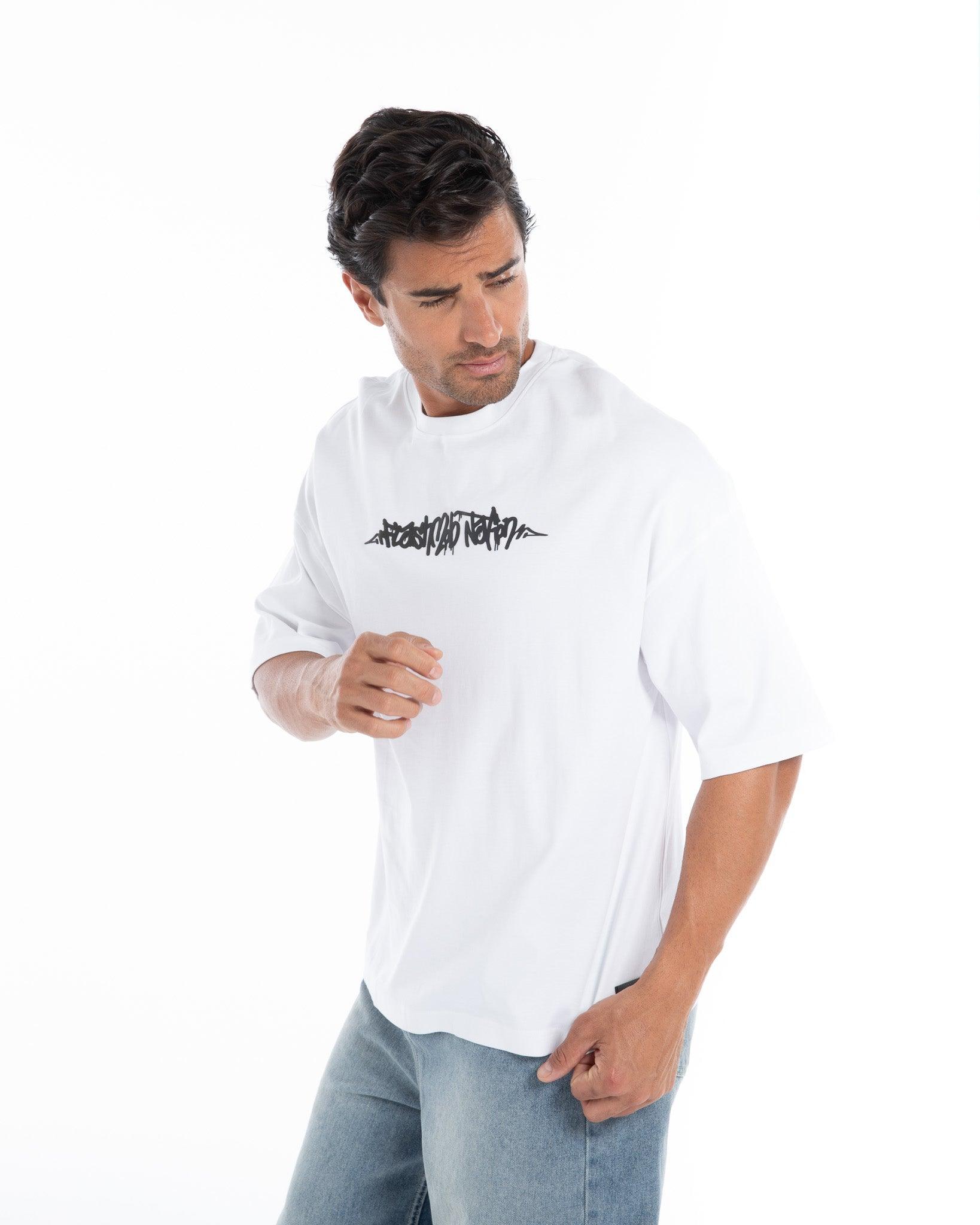 Oversized Printed T-Shirt - Flashmob Nation