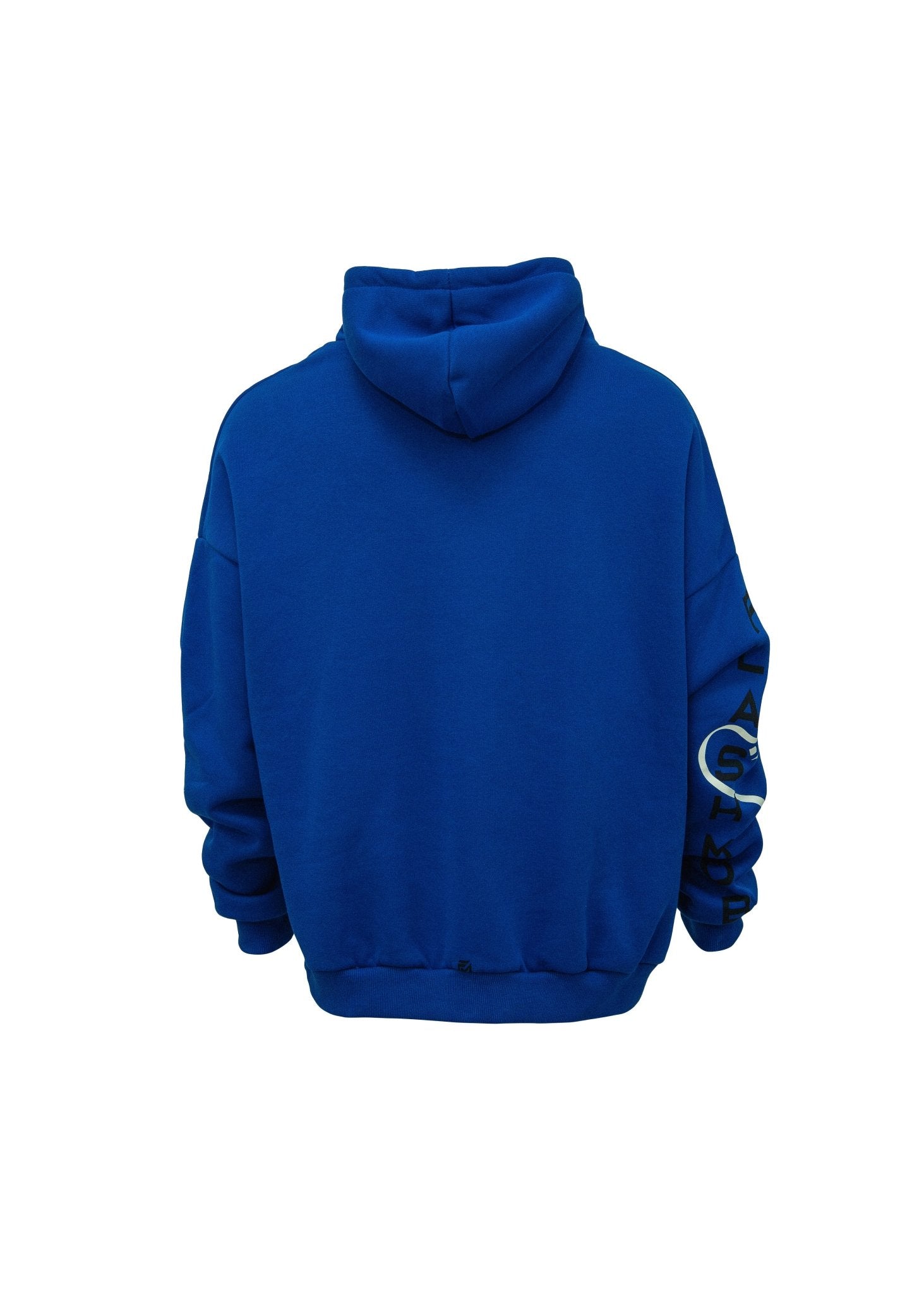 Oversized Sleeve Print Hoodie - Flashmob Nation