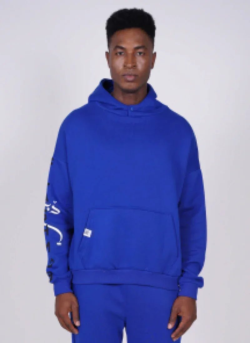 Oversized Sleeve Print Hoodie & Jogger Set – FM Signature Streetwear - Flashmob Nation