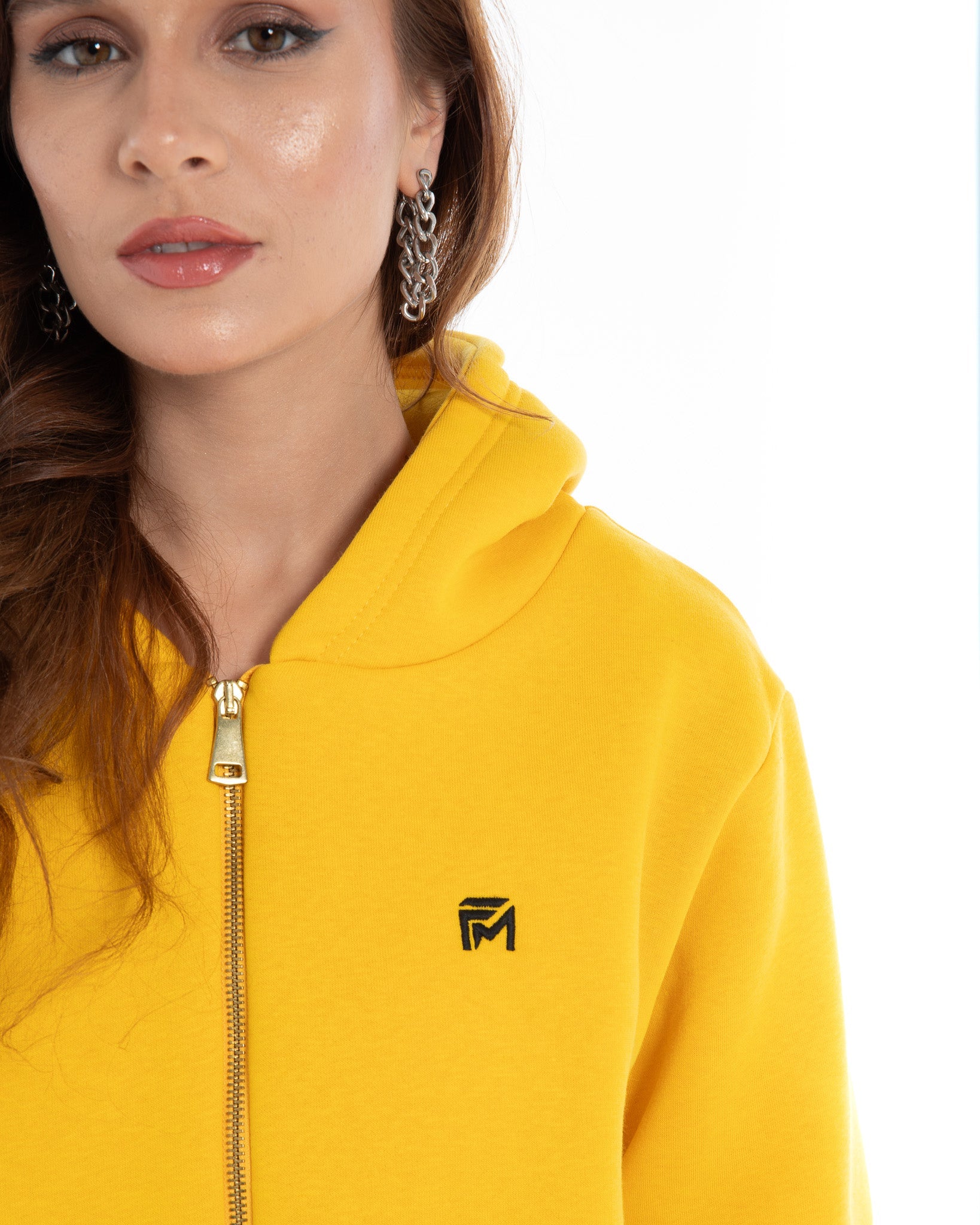 Oversized Zippered Sweatshirt - Flashmob Nation
