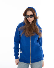 Women’s Oversized Zip-Up Sweatshirt – Flashmob Nation - Flashmob Nation