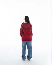Women’s Oversized Zip-Up Sweatshirt – Flashmob Nation - Flashmob Nation