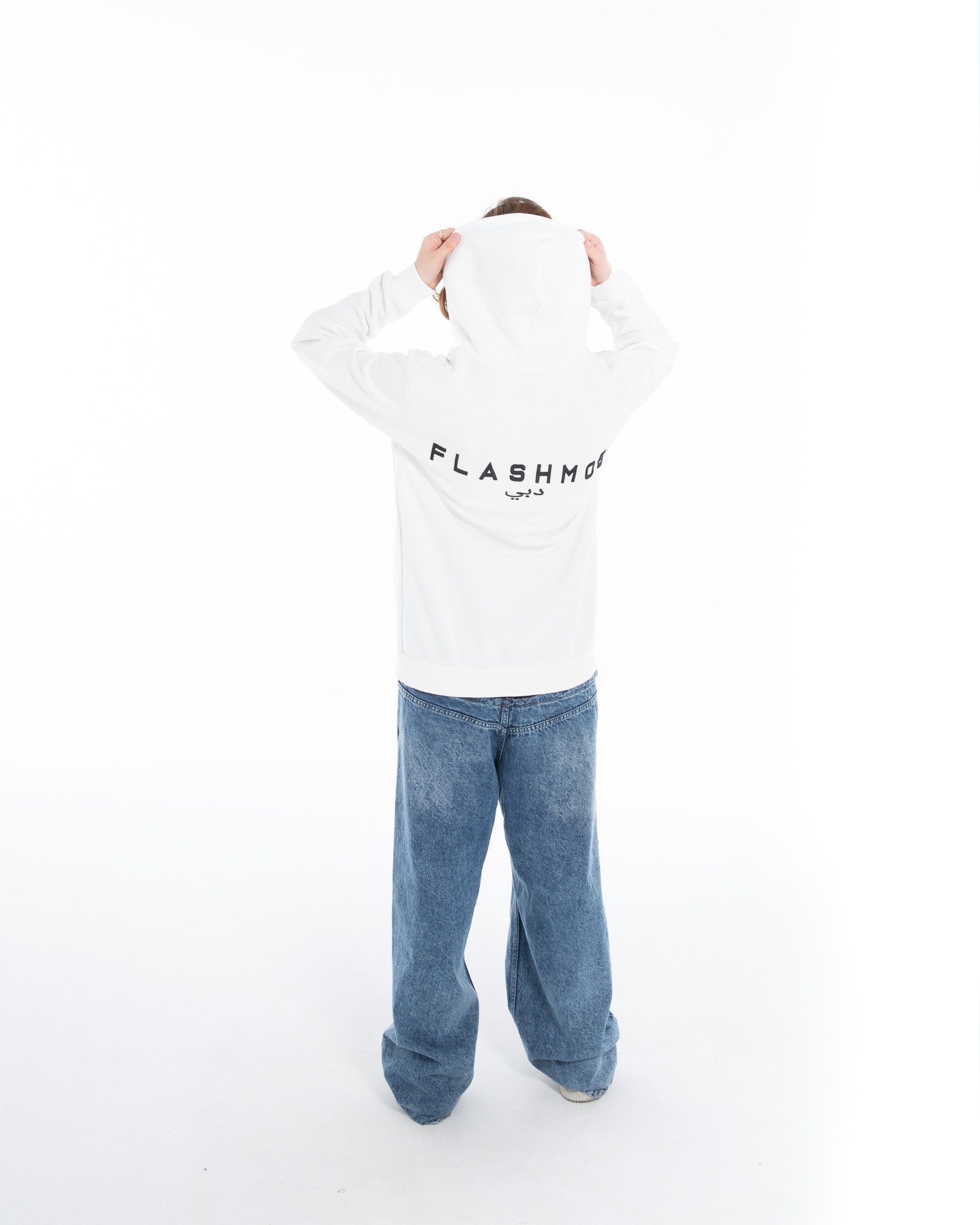 Oversized Zippered Sweatshirt - Flashmob Nation