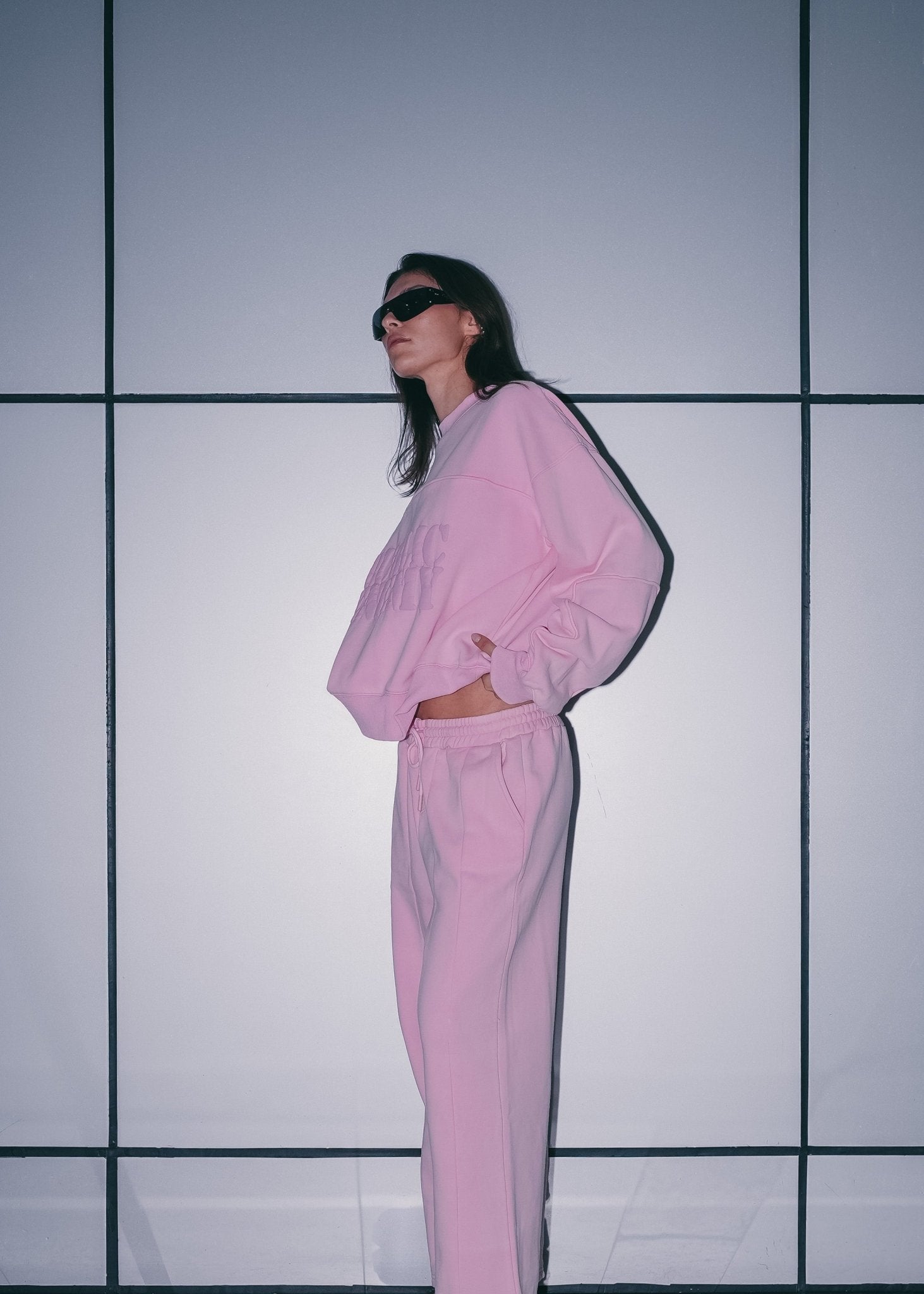 Pink Logo Sweater - Flashmob Nation