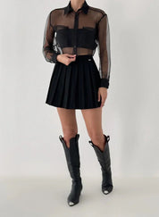 Pleated Mini Skirt for Women - Flashmob Nation
