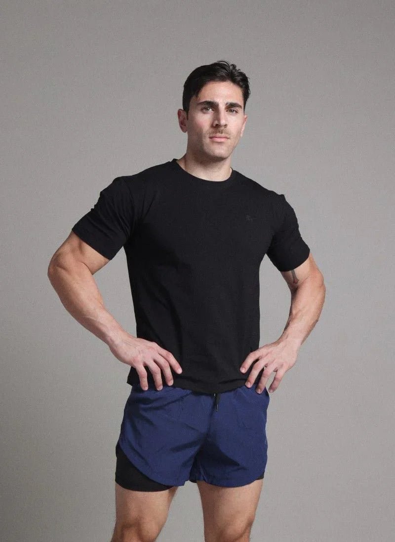 Premium Fitted Crewneck T-Shirt for Men - Flashmob Nation