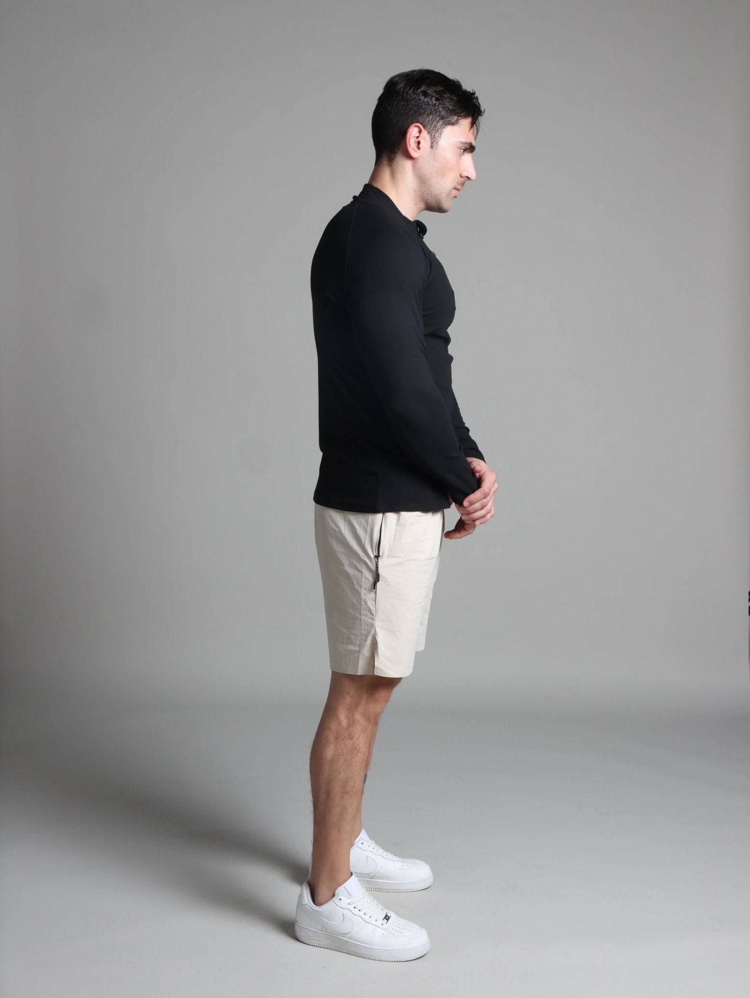 Quarter Zip Running Top for Men - Flashmob Nation