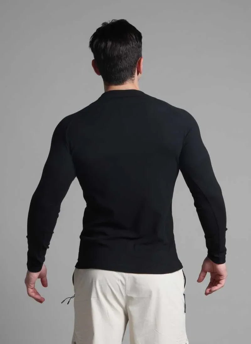 Quarter Zip Running Top for Men - Flashmob Nation