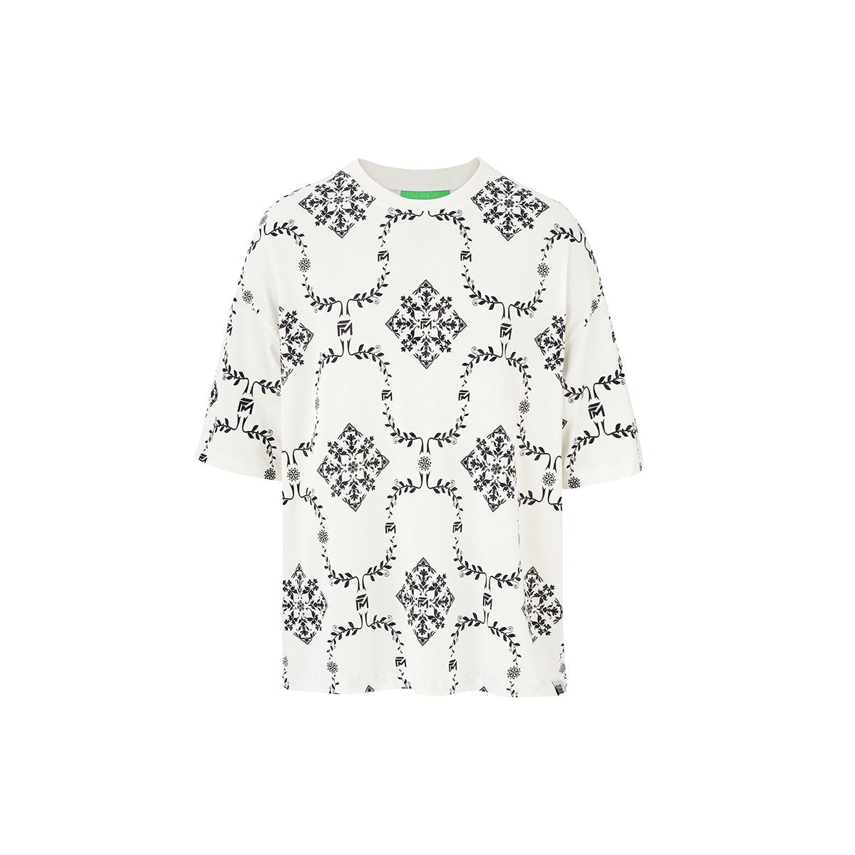 Reflective Edge T-Shirt: Black & White – FM Streetwear - Flashmob Nation