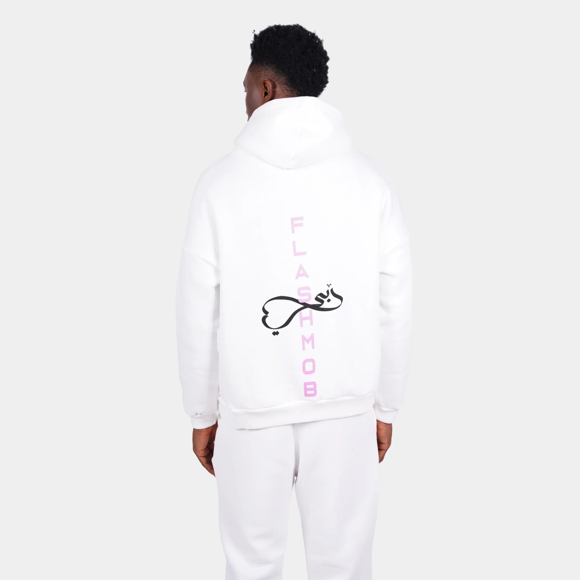 Relaxed Fit Cotton Fleece Hoodie - Flashmob Nation