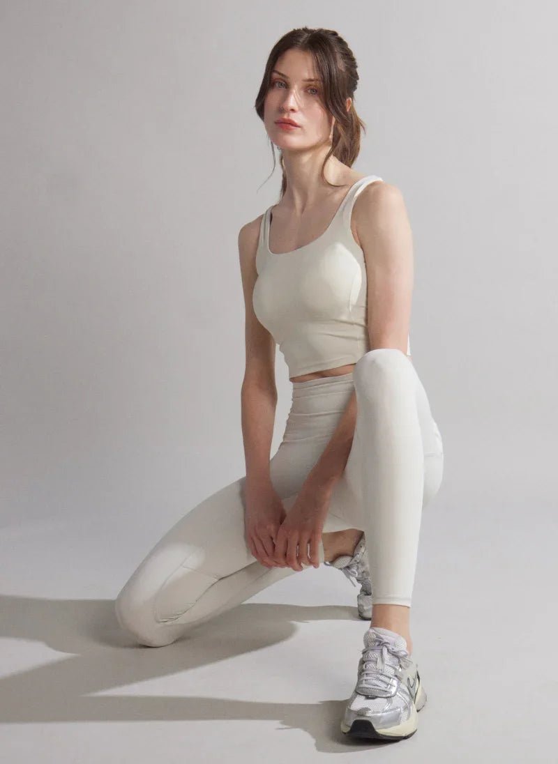 Sculpted Built - In Bra Top for Women - Flashmob Nation