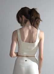 Sculpted Built - In Bra Top for Women - Flashmob Nation