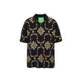 FM Shimmering Gold Reflective Polo T-shirt