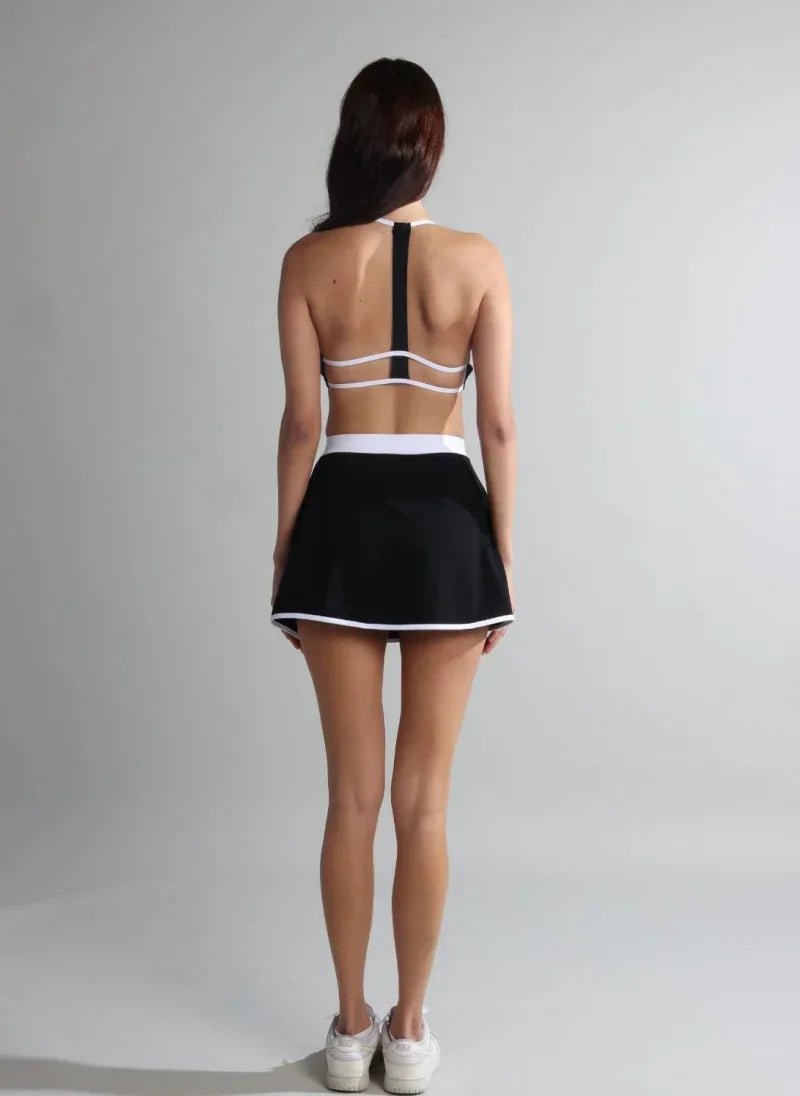 Side Split Tennis Skort for Women - Flashmob Nation