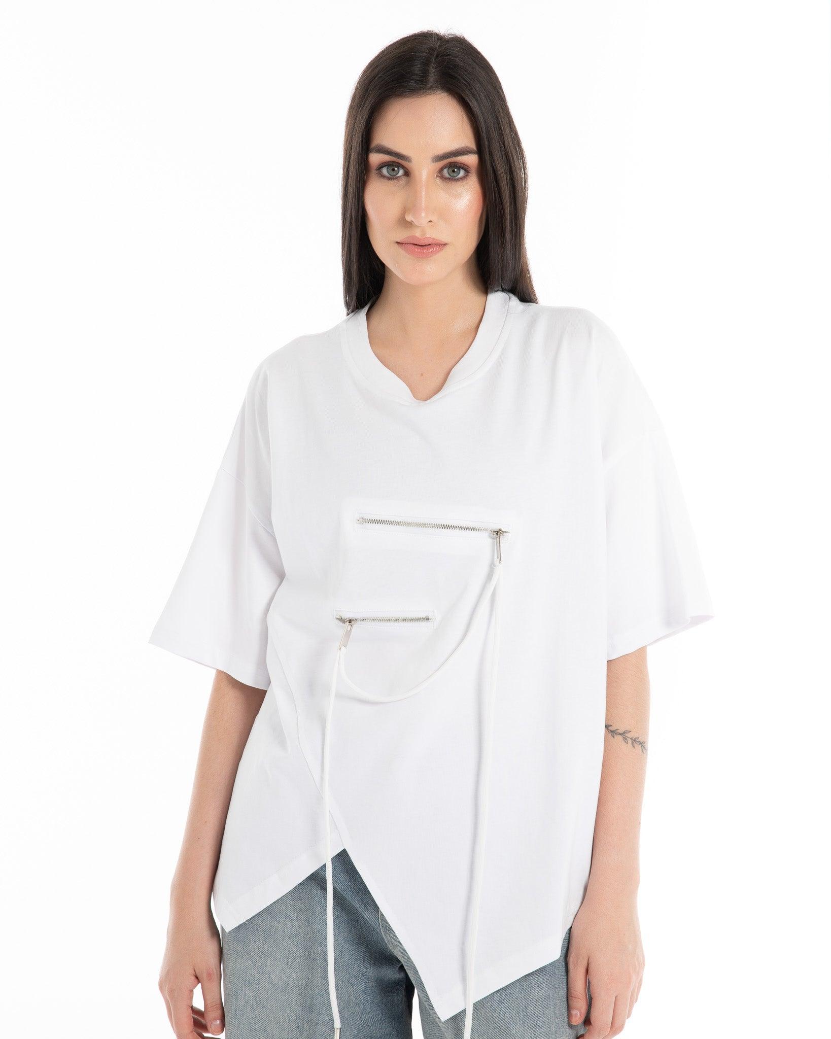 Streetwear Asymmetric T-Shirt - Flashmob Nation