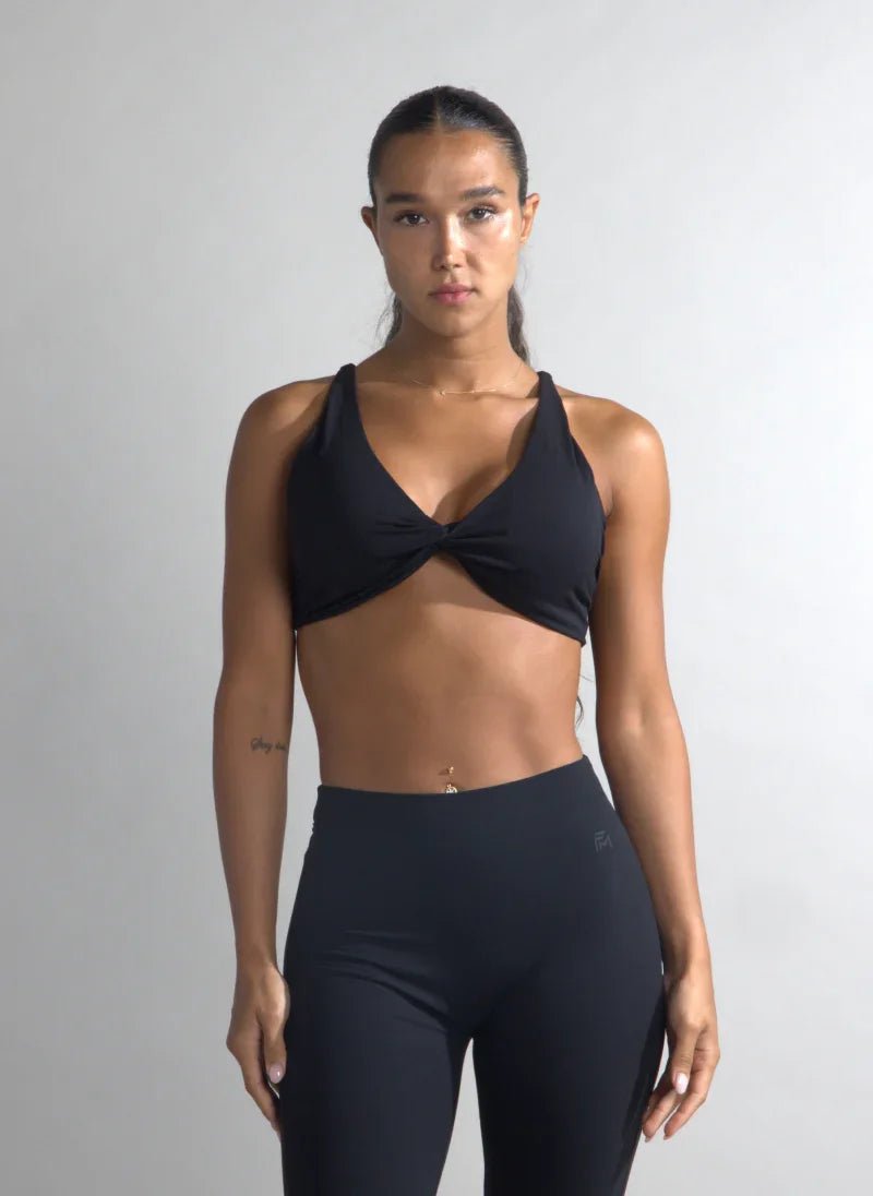 Twist - Front Sports Bra for Women - Flashmob Nation