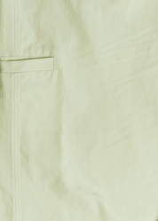 Close-up of Pocket architecture on White Onyx trousers