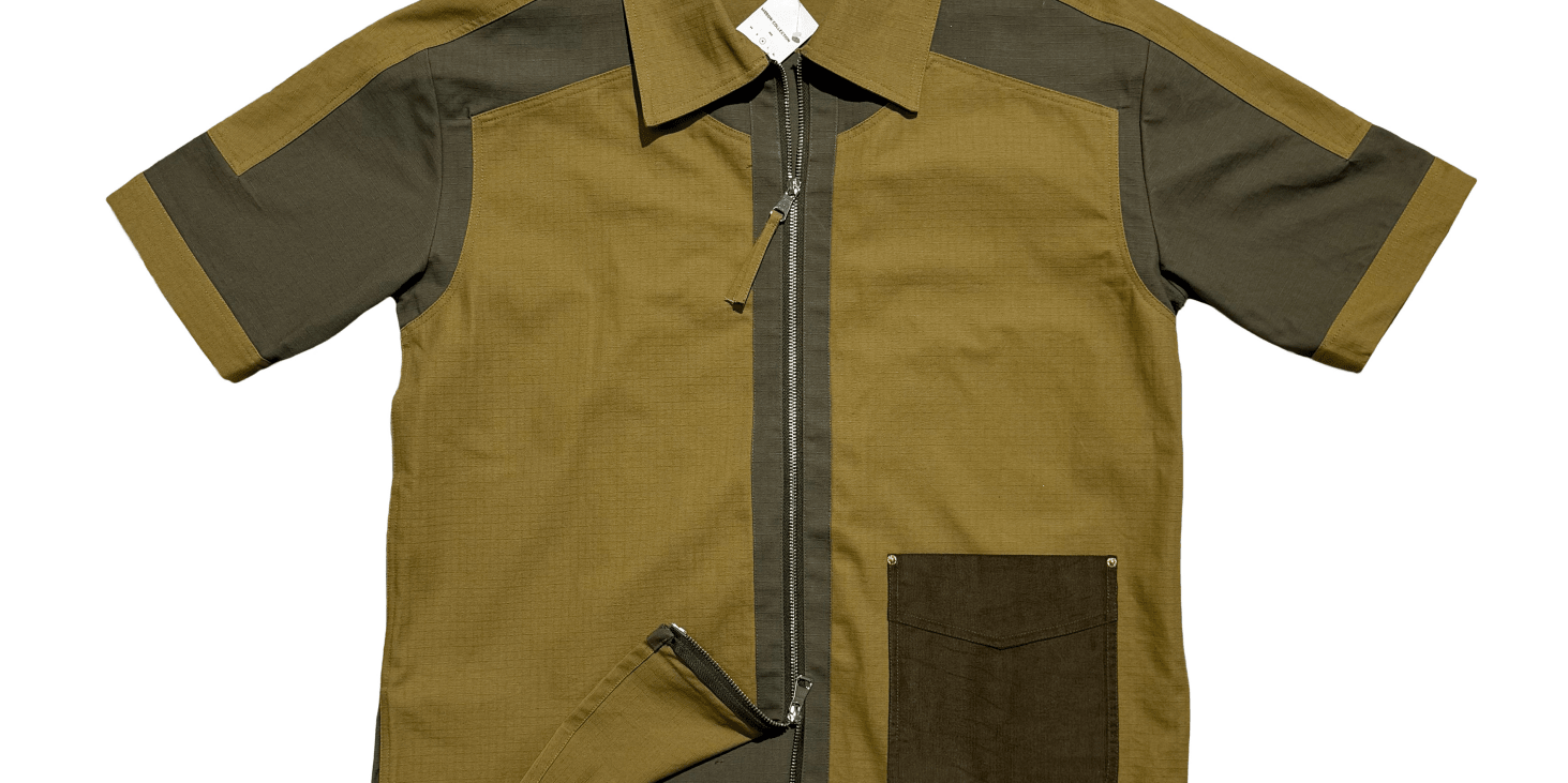 Two - Tone Tech Utility Zip Shirt - Flashmob Nation