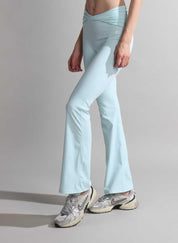 V - Shaped High Waisted Flare Yoga Pants for Women - Flashmob Nation