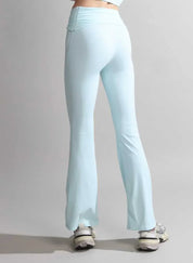 V - Shaped High Waisted Flare Yoga Pants for Women - Flashmob Nation