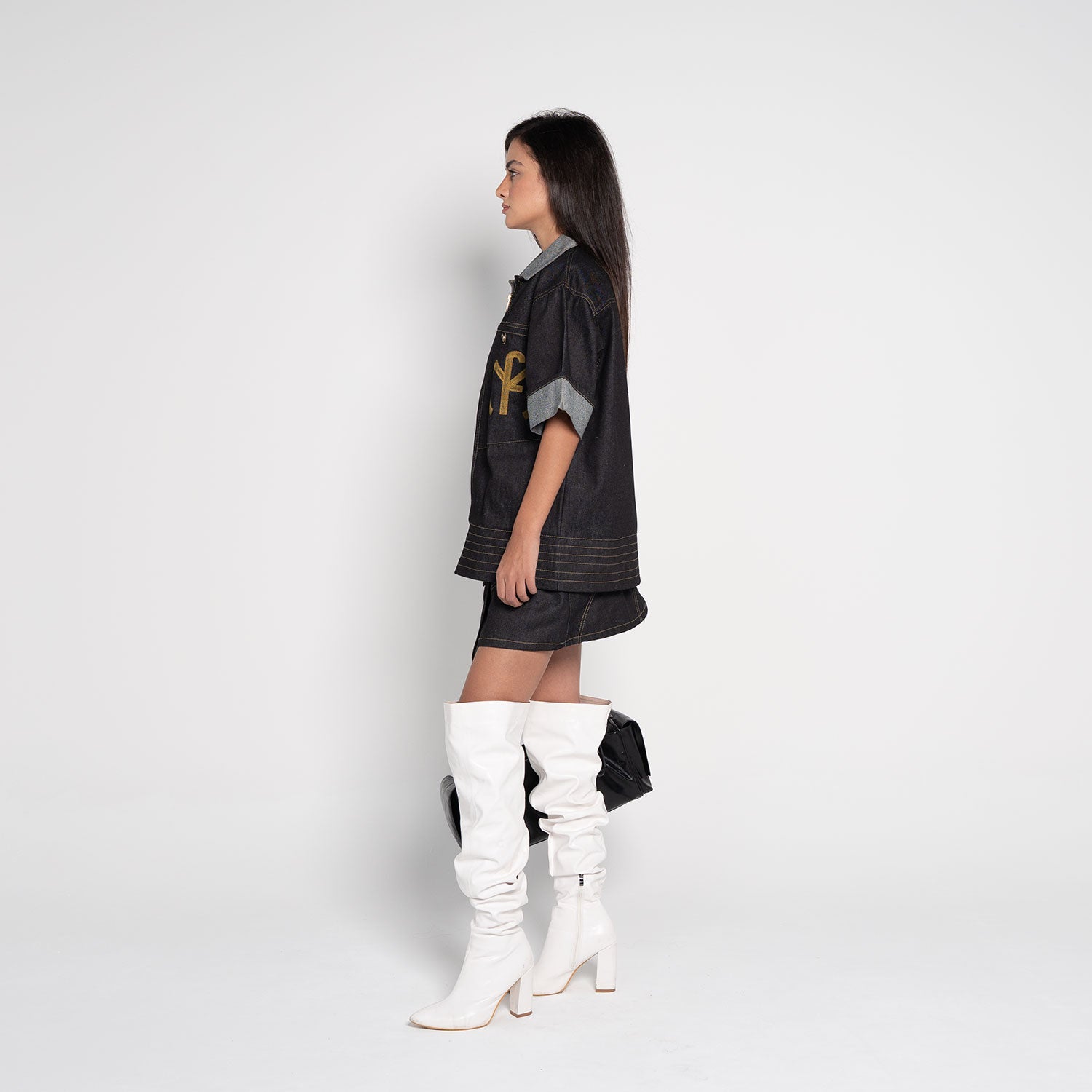 Wesley Asymmetric Cargo Mini Skirt - Flashmob Nation