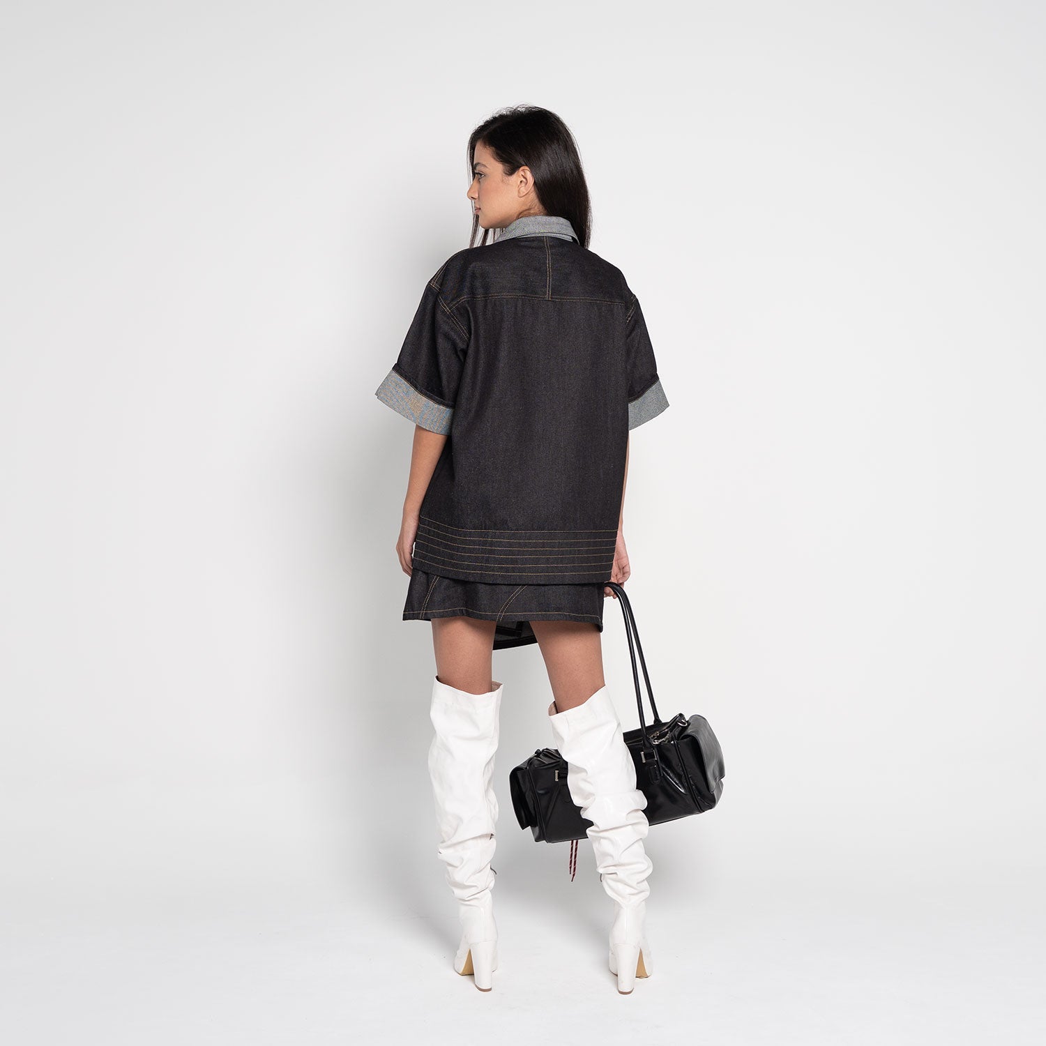 Wesley Asymmetric Cargo Mini Skirt - Flashmob Nation
